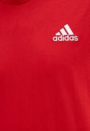 T-SHIRT ADIDAS UOMO MAGLIA FUNCTIONAL TRAINING FITNESS ROSSA - TOP LEVEL SPORT