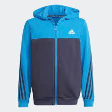 TUTA BIMBO BIMBA ADIDAS LOGO JUNIOR FELPA E PANTALONE - TOP LEVEL SPORT