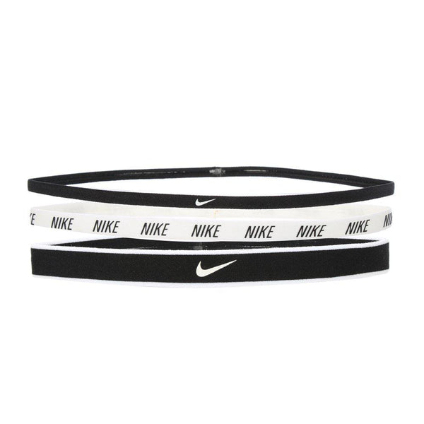 FASCE PER CAPELLI NIKE USA KIT 3 PEZZI BIANCO NERO BICOLOR FASCETTE - TOP LEVEL SPORT