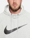 FELPA NIKE DRI-FIT TRAINING CROSSFIT SWOOSH UOMO GRIGIA - TOP LEVEL SPORT