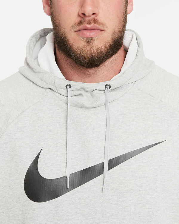 FELPA NIKE DRI-FIT TRAINING CROSSFIT SWOOSH UOMO GRIGIA - TOP LEVEL SPORT