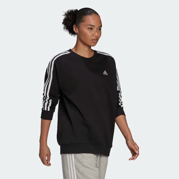 FELPA TUTA DONNA ADIDAS ORIGINALS ESSENTIALS GIACCA NERA - TOP LEVEL SPORT
