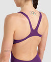 COSTUME NUOTO ARENA DONNA INTERO PISCINA SOLID WOMAN SWIMSUIT - TOP LEVEL SPORT