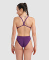 COSTUME ARENA DONNA INTERO PISCINA SOLID SPALLINA STRETTA - TOP LEVEL SPORT