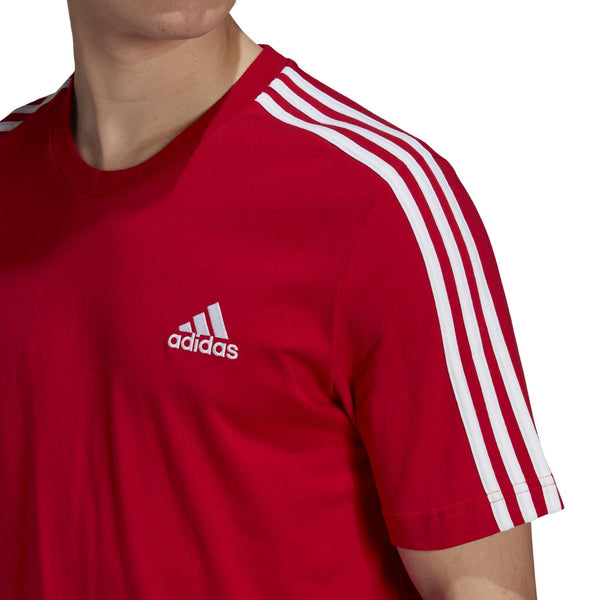 T-SHIRT ADIDAS UOMO MAGLIA FUNCTIONAL TRAINING FITNESS ROSSA - TOP LEVEL SPORT