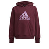 FELPA TUTA BIMBA ADIDAS BIG LOGO JUNIOR HOODIE VIOLA - TOP LEVEL SPORT