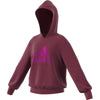 FELPA TUTA BIMBA ADIDAS BIG LOGO JUNIOR HOODIE VIOLA - TOP LEVEL SPORT