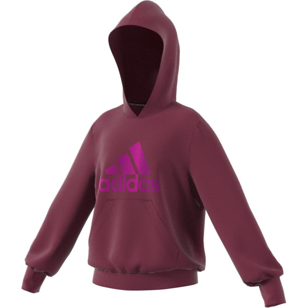 FELPA TUTA BIMBA ADIDAS BIG LOGO JUNIOR HOODIE VIOLA - TOP LEVEL SPORT