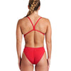 COSTUME NUOTO ARENA DONNA INTERO SPALLINA STRETTA PISCINA SOLID WOMAN SWIMSUIT - TOP LEVEL SPORT