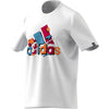 T-SHIRT ADIDAS UOMO MAGLIA TRAINING FITNESS BIANCA COLORS - TOP LEVEL SPORT