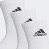 CALZE ADIDAS TRIPLA CUSHIONED SOCKS CALZA CROSSFIT 3 PAIA BIANCA - TOP LEVEL SPORT