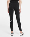 LEGGINGS NIKE PRO PANTA DONNA WOMEN NERO BIG SWOOSH - TOP LEVEL SPORT