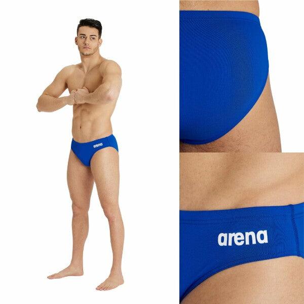 COSTUME ARENA UOMO SLIP NUOTO PISCINA SOLID BRIEF - TOP LEVEL SPORT