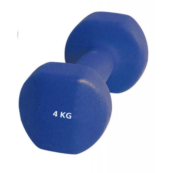 MANUBRIO PALESTRA NEOPRENE 0,5 - 1 - 1,5 - 2 - 2,5 - 3 - 4 - 5 Kg MANUBRI FITNESS WORKOUT PESI PESETTI - TOP LEVEL SPORT
