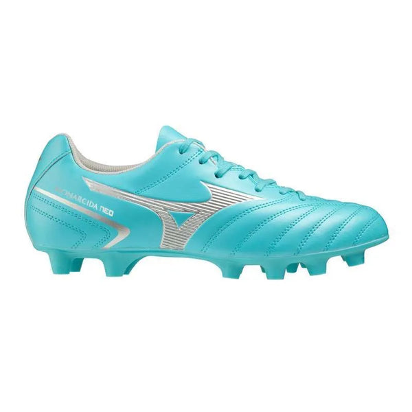 SCARPE CALCIO BAMBINO MIZUNO MONARCIDA NEO SELECT MD SCARPA FOOTBALL BIANCA - TOP LEVEL SPORT