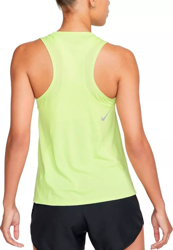 CANOTTA NIKE PRO TANK TOP DRY-FIT DONNA TRAINING GIALLA - TOP LEVEL SPORT