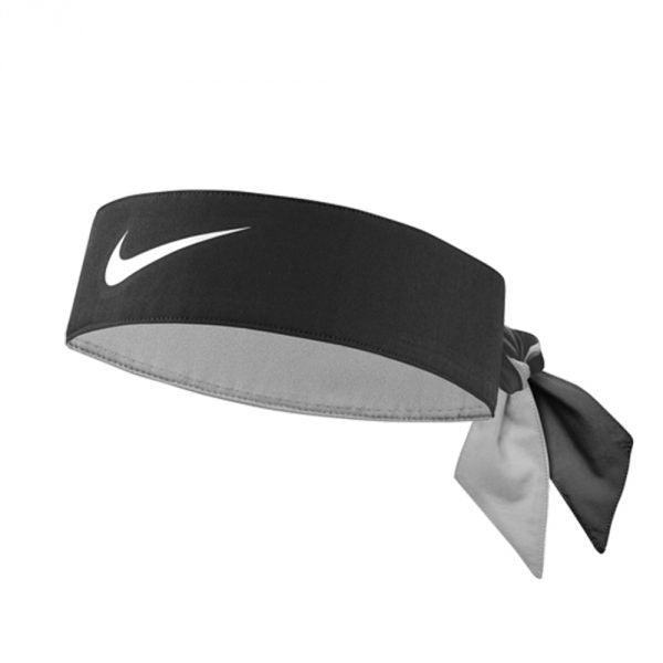 BANDANA NIKE FASCIA FRONTE DRY FIT SWOOSH FASCETTA NERA - TOP LEVEL SPORT