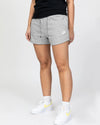 SHORTS NIKE PRO WOMAN PANTALONCINO CORTO PALESTRA DONNA GRIGIO - TOP LEVEL SPORT