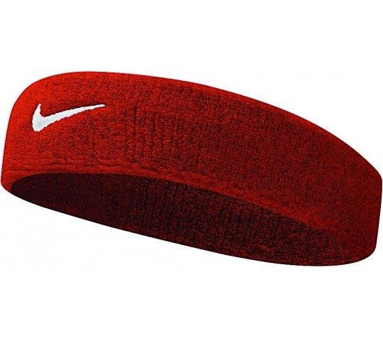 FASCIA FRONTE NIKE SPUGNA DRY FIT SWOOSH FASCETTA FASCE TESTA ROSSA - TOP LEVEL SPORT