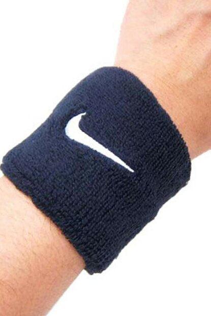 POLSINI NIKE SPUGNA DRY FIT SWOOSH TERGISUDORE POLSINO BLU - TOP LEVEL SPORT