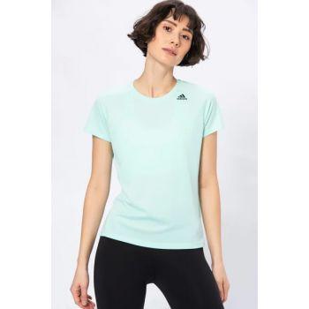 T SHIRT ADIDAS MAGLIA DONNA CLIMACOOL - OWN THE RUN VERDE ACQUA - TOP LEVEL SPORT