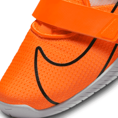 NIKE ROMALEOS 4 ORANGE TRAINING WHEIGHTLIFTING CROSSFIT ARANCIO - TOP LEVEL SPORT