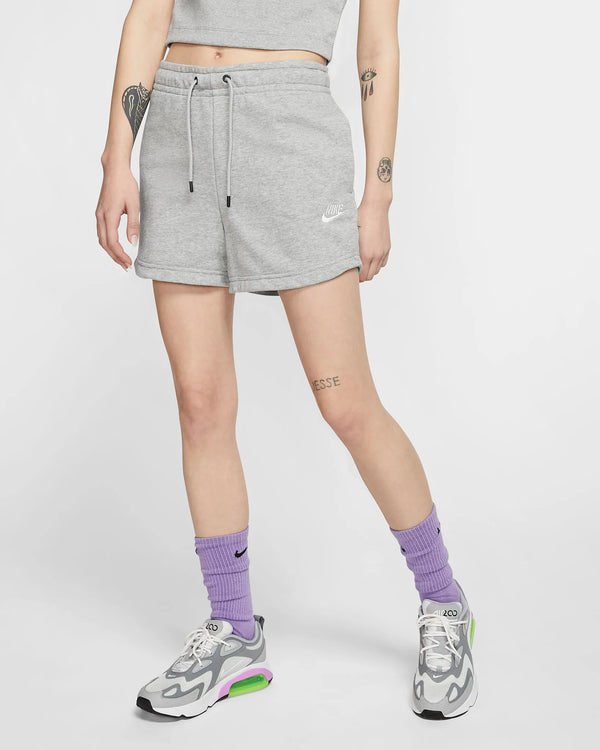 SHORTS NIKE PRO WOMAN PANTALONCINO CORTO PALESTRA DONNA GRIGIO - TOP LEVEL SPORT