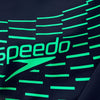 COSTUME SPEEDO MEDLEY LOGO AQUASHORT UOMO SLIP NUOTO PISCINA NERO ACQUARIUM - TOP LEVEL SPORT