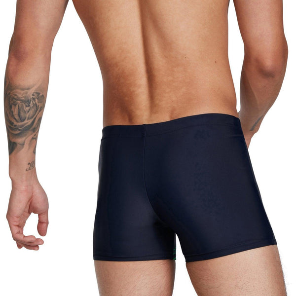 COSTUME SPEEDO MEDLEY LOGO AQUASHORT UOMO SLIP NUOTO PISCINA NERO ACQUARIUM - TOP LEVEL SPORT