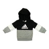 TUTA BIMBO BIMBA ADIDAS BAMBINO JUNIOR HOODIE BIANCO NERA - TOP LEVEL SPORT