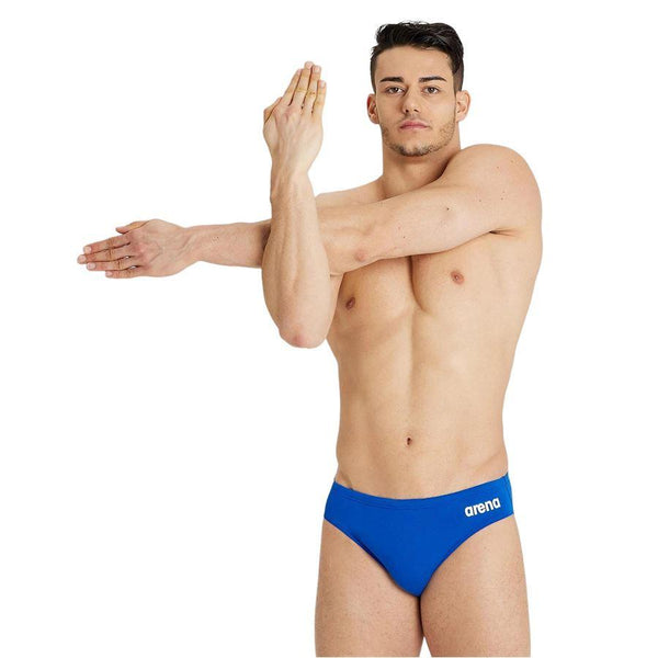 COSTUME ARENA UOMO SLIP NUOTO PISCINA SOLID BRIEF - TOP LEVEL SPORT