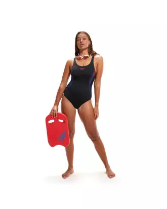 COSTUME PISCINA SPEEDO DONNA INTERO MUSCLEBACK NERO - TOP LEVEL SPORT