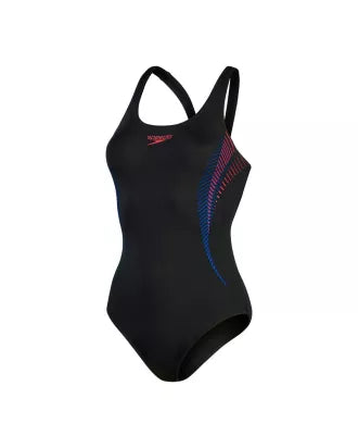 COSTUME PISCINA SPEEDO DONNA INTERO MUSCLEBACK NERO - TOP LEVEL SPORT