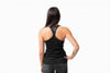 CANOTTA DONNA XENIOS USA TANK TOP WOMAN TRAINING NERA - TOP LEVEL SPORT