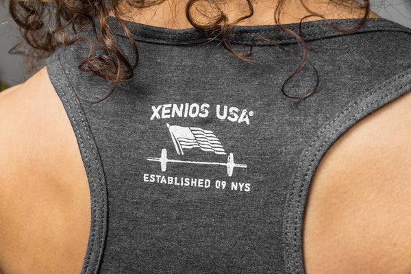 CANOTTA DONNA XENIOS USA TANK TOP WOMAN TRAINING SORRY MOM - TOP LEVEL SPORT