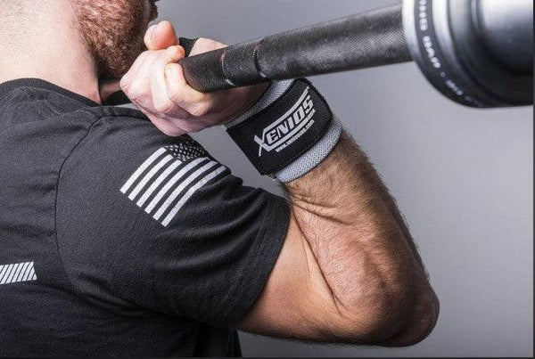 POLSIERE CROSSFIT XENIOS USA CON VELCRO WRIST STRAP TRAINING WOD - TOP LEVEL SPORT