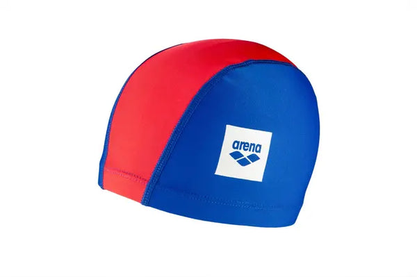 CUFFIA ARENA LYCRA LICRA SWIM CAP CUFFIE PISCINA UNIX BLUE RED