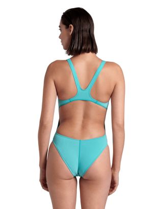 COSTUME NUOTO ARENA DONNA INTERO PISCINA SWIMSUIT SWIM TECH SOLID WATER