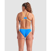 COSTUME ARENA DONNA ONE BIG LOGO COSTUME INTERO PISCINA AZZURRO