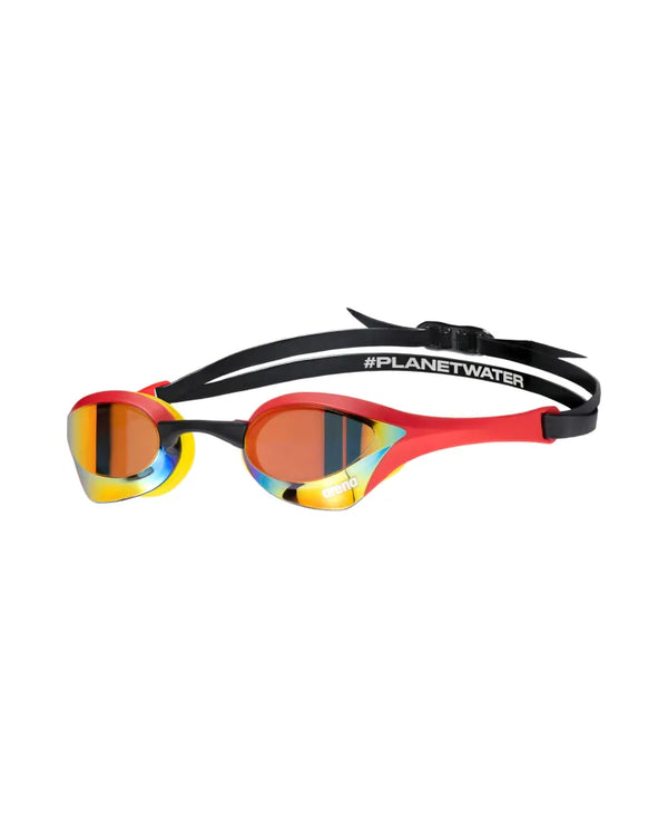 COBRA ULTRA ARENA OCCHIALINI PISCINA GARA NUOTO ROSSO MIRROR