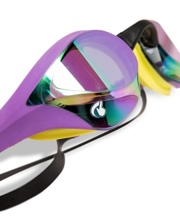 COBRA ULTRA MIRROR ARENA OCCHIALINI SPECCHIATI SWIPE PISCINA GARA NUOTO VIOLA