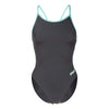 COSTUME NUOTO ARENA DONNA INTERO PISCINA LACE SOLID SPALLINA STRETTA ASFALTO ACQUA
