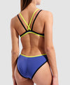 COSTUME ARENA DONNA ONE DOUBLE CROSS BACK LOGO SPALLINA INTERO PISCINA FUTURE DUSK