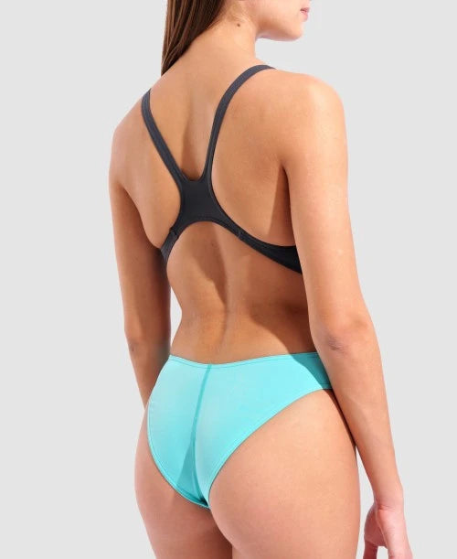 COSTUME NUOTO ARENA DONNA INTERO PISCINA SOLID ASPHALT WATER