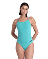 COSTUME ARENA DONNA INTERO PISCINA CHALLENGE SOLID SPALLINA STRETTA
