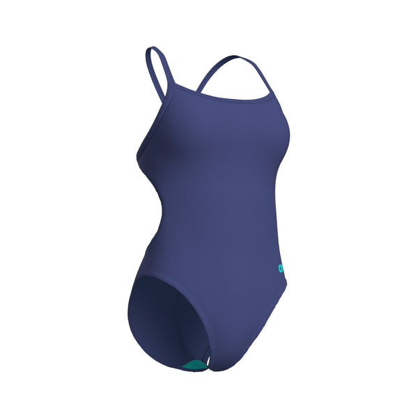 COSTUME ARENA DONNA INTERO PISCINA CHALLENGE SOLID SPALLINA STRETTA