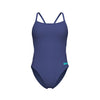 COSTUME ARENA DONNA INTERO PISCINA CHALLENGE SOLID SPALLINA STRETTA