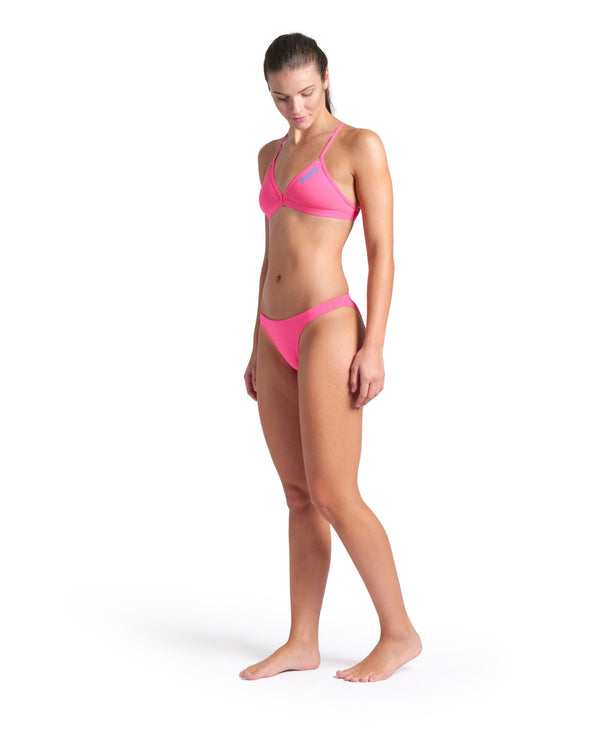 COSTUME BIKINI ARENA 2 PEZZI TRIANGOLO DONNA PISCINA NUOTO ROSA FLUO