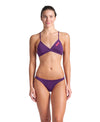 COSTUME BIKINI ARENA 2 PEZZI TRIANGOLO DONNA PISCINA NUOTO VIOLA