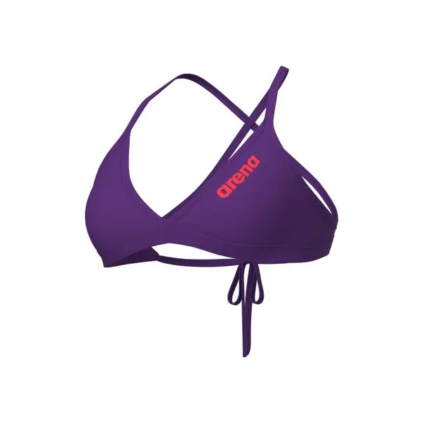 COSTUME BIKINI ARENA 2 PEZZI TRIANGOLO DONNA PISCINA NUOTO VIOLA